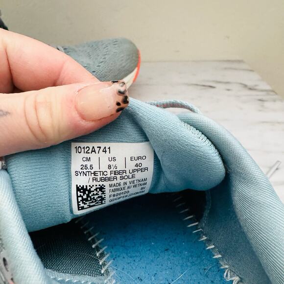 ASICS Gel-cumulus 32 Blue And Orange Sneakers Women’s Size 8.5 - Picture 10 of 11